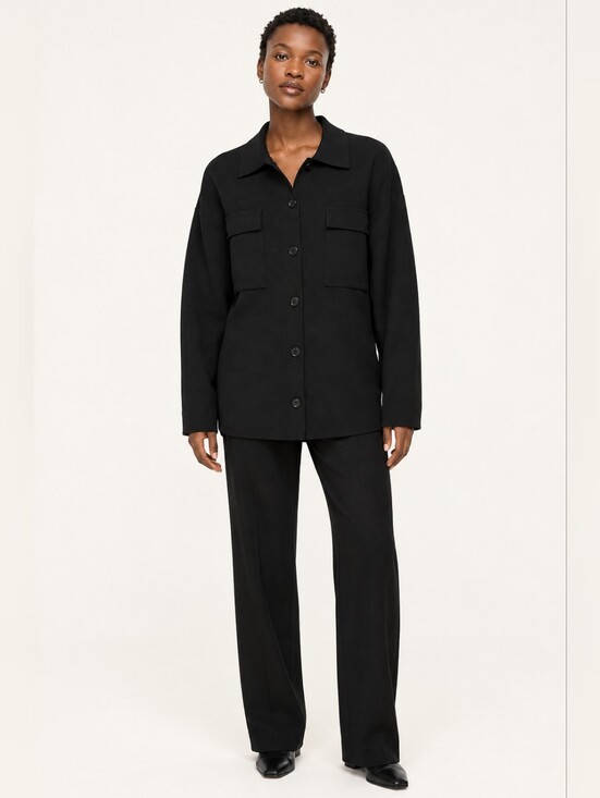 Wilfred Sweaters - ARITZIA Wilfred Free Ronnie Sweater Sz M Button-Front Minimalist Quiet Luxury